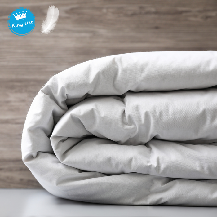 Couette 2 places soie ou plumes King Size