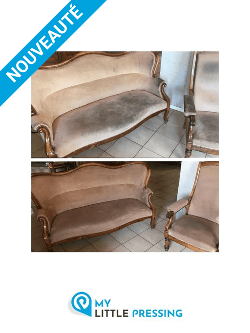 Nettoyage fauteuil à domicile - My Little Pressing