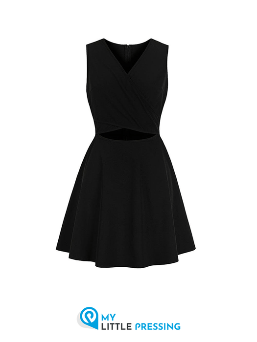 Robe simple courte 1 couleur - My Little Pressing
