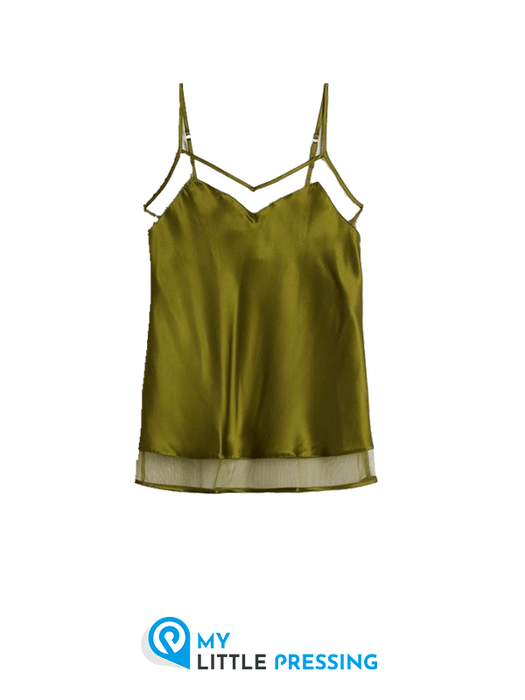 Top femme en soie - MY LITTLE PRESSING